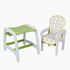 Scaun de masa Juju Eat&Play, Verde, Culoare: Verde,poza 3