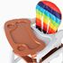 Scaun de masa Juju Eat&Play, Maro, Culoare: Multicolor,poza 8