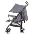 Carucior sport Chipolino Miley graphite, Culoare: Gri - poza 4 - ExclusivMAG.ro
