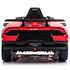 Masinuta electrica Chipolino Lamborghini Huracan red cu scaun din piele si roti EVA, Culoare: Rosu, Capacitate acumulator: 12V,poza 6