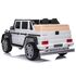 Masinuta electrica Chipolino SUV Mercedes Maybach G650 white cu scaun din piele si roti EVA, Culoare: Alb, Capacitate acumulator: 12V,poza 5