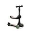 Trotineta transformabila 2in1 MoMi Kiuru - Black, Culoare: Negru  - ExclusivMAG.ro