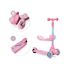 Trotineta transformabila 2in1 MoMi Kiuru - Pink, Culoare: Roz - poza 3 - ExclusivMAG.ro