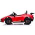 Masinuta electrica Chipolino Lamborghini Huracan red cu scaun din piele si roti EVA, Culoare: Rosu, Capacitate acumulator: 12V,poza 4