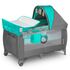 Patut pliant cu doua nivele Lionelo Sven Plus,120x60 cm,Turcoaz/Gri, Culoare: Turquoise, Dimensiuni: 120x60,poza 3