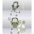 Lionelo - Scaun de masa si balansoar, 2 in 1, Laurice, 0 luni+, Verde, Culoare: Verde,poza 4