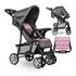 Carucior sport Lionelo Emma Plus, Pink Scandi, Culoare: Roz,poza 2