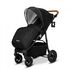 Carucior sport Lionelo Natt, De la nastere, 0 - 22 kg, Negru Onyx, Culoare: Negru, Model: sport,poza 3  - ExclusivMAG.ro Carucior sport Lionelo Natt, De la nastere, 0 - 22 kg, Negru Onyx, Culoare: Negru, Model: sport,poza 3