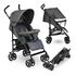 Carucior sport Lionelo Elia, Graphite, Culoare: Gri,poza 3