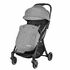 Carucior sport Lionelo Julie One, Stone Grey, Culoare: Gri deschis, Model: sport,poza 4