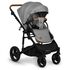 Carucior 2 in 1 Lionelo Mari Tour, 0-22 kg, Gri, Culoare: Gri, Model: 2 in 1,poza 3