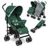 Carucior sport Lionelo Elia, Verde inchis, Culoare: Verde inchis,poza 2