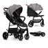 Carucior sport Lionelo Zoey Cadru din aluminiu, Gri, Culoare: Gri,poza 3  - ExclusivMAG.ro Carucior sport Lionelo Zoey Cadru din aluminiu, Gri, Culoare: Gri,poza 3