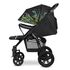 Carucior sport Lionelo Annet Tour Dreamin, Editie Limitata, 0-22 kg, Cu certificare TÜV SÜD, Negru, Culoare: Multicolor, Model: sport,poza 4