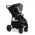 Carucior sport Lionelo Natt, De la nastere, 0 - 22 kg, Negru Onyx, Culoare: Negru, Model: sport  - ExclusivMAG.ro Carucior sport Lionelo Natt, De la nastere, 0 - 22 kg, Negru Onyx, Culoare: Negru, Model: sport