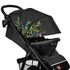 Carucior sport Lionelo Annet Tour Dreamin, Editie Limitata, 0-22 kg, Cu certificare TÜV SÜD, Negru, Culoare: Multicolor, Model: sport,poza 7