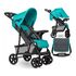 Carucior sport Lionelo Emma Plus, Vivid Turquoise, Culoare: Turquoise,poza 2