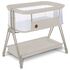 Patut co-sleeper Lionelo Luna, 2 in 1, Cu laterala culisanta, Bej, Culoare: Crem, Dimensiuni: 80x50