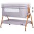 Patut Co-Sleeper Chipolino Sweet Dreams grey wood, Culoare: Gri deschis, Dimensiuni: 90x50,poza 4  - ExclusivMAG.ro Patut Co-Sleeper Chipolino Sweet Dreams grey wood, Culoare: Gri deschis, Dimensiuni: 90x50,poza 4