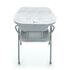 Cadita Petite&Mars 3 in 1, Spa, Pliabila, Cu roti si sistem de scurgere, Gri, Culoare: Gri - poza 3 - ExclusivMAG.ro
