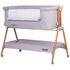 Patut Co-Sleeper Chipolino Sweet Dreams grey wood, Culoare: Gri deschis, Dimensiuni: 90x50,poza 3  - ExclusivMAG.ro Patut Co-Sleeper Chipolino Sweet Dreams grey wood, Culoare: Gri deschis, Dimensiuni: 90x50,poza 3
