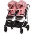 Carucior gemeni Chipolino Duo Smart 2 in 1 flamingo, Culoare: Roz, Model: gemeni - poza 7 - ExclusivMAG.ro