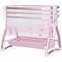 Patut Co-Sleeper Chipolino Baby Boss blush, Culoare: Roz, Dimensiuni: 95x65,poza 7