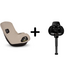 Scaun auto rotativ i-Size Nuna TODL next Biscotti, 40-105 cm + Baza isofix BASE next i-Size, Culoare: Bej, Grupa: 0-18kg (0 luni - 4 ani),poza 2