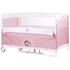 Patut pliabil Chipolino Palace Princess pink, Culoare: Roz, Dimensiuni: 120x60,poza 6