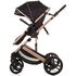Carucior Chipolino Amore 2 in 1 obsidian gold, Culoare: Negru/Auriu, Model: 2 in 1 - poza 5 - ExclusivMAG.ro