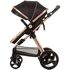 Carucior Chipolino Havana 2 in 1 obsidian gold, Culoare: Negru/Auriu, Model: 2 in 1 - poza 6 - ExclusivMAG.ro