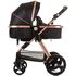 Carucior Chipolino Havana 2 in 1 obsidian gold, Culoare: Negru/Auriu, Model: 2 in 1 - poza 9 - ExclusivMAG.ro
