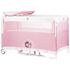 Patut pliabil Chipolino Palace Princess pink, Culoare: Roz, Dimensiuni: 120x60,poza 5