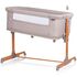 Patut Co-Sleeper si Tarc Chipolino Mommy 'n Me beige wood, Culoare: Bej, Dimensiuni: 90x50,poza 6