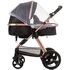 Carucior Chipolino Havana 2 in 1 obsidian gold, Culoare: Negru/Auriu, Model: 2 in 1 - poza 11 - ExclusivMAG.ro