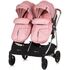 Carucior gemeni Chipolino Duo Smart 2 in 1 flamingo, Culoare: Roz, Model: gemeni - poza 8 - ExclusivMAG.ro