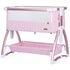 Patut Co-Sleeper Chipolino Baby Boss blush, Culoare: Roz, Dimensiuni: 95x65,poza 4