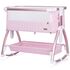 Patut Co-Sleeper Chipolino Baby Boss blush, Culoare: Roz, Dimensiuni: 95x65,poza 8