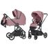 Carucior troller reversibil (max. 22 Kg) Carrello ALFA 2 in 1 Rouge Pink, Culoare: Roz, Model: 2 in 1  - ExclusivMAG.ro