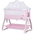 Patut Co-Sleeper Chipolino Baby Boss blush, Culoare: Roz, Dimensiuni: 95x65,poza 3