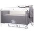 Patut pliabil Chipolino Palace Dino grey, Culoare: Gri, Dimensiuni: 120x60,poza 4