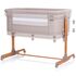 Patut Co-Sleeper si Tarc Chipolino Mommy 'n Me beige wood, Culoare: Bej, Dimensiuni: 90x50,poza 5