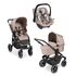 Carucior 3 in 1 Salsa 4 AIR Set Grain Teddy ABC Design, Culoare: Crem, Model: 3 in 1  - ExclusivMAG.ro