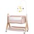 Patut Co-Sleeper Chipolino Heart 2 Heart sand, Culoare: Crem, Dimensiuni: 90x50