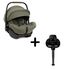 Scoica auto i-size Nuna ARRA Next Pine + Baza isofix BASE next i-Size, testata ADAC, Culoare: Verde, Grupa: 0-13kg (0 luni - 12 luni)  - ExclusivMAG.ro