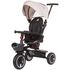 Tricicleta pliabila Chipolino Quick Fold cu sezut reversibil sand, Culoare: Crem