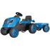 Tractor cu pedale si remorca Smoby Farmer XL albastru, Culoare: Albastru - poza 2 - ExclusivMAG.ro