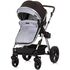 Carucior Chipolino Havana 3 in 1 obsidian silver, Culoare: Gri/Negru, Model: 3 in 1,poza 5