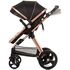 Carucior Chipolino Havana 3 in 1 obsidian gold, Culoare: Negru/Auriu, Model: 3 in 1 - poza 8 - ExclusivMAG.ro