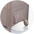 Patut pliabil Chipolino Relax macadamia linen cu laterala culisanta, Culoare: Crem, Dimensiuni: 120x60 - poza 7 - ExclusivMAG.ro